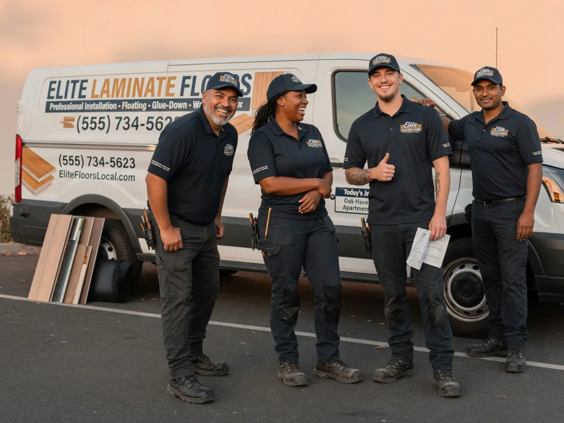 Laminate flooring installation company in Forman, ND